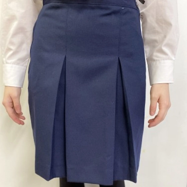 Box Pleat Skirt – Navy Year 8 to 12