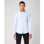 Remus Uomo Seville LS Casual Shirt - Sky Blue - 13600-22