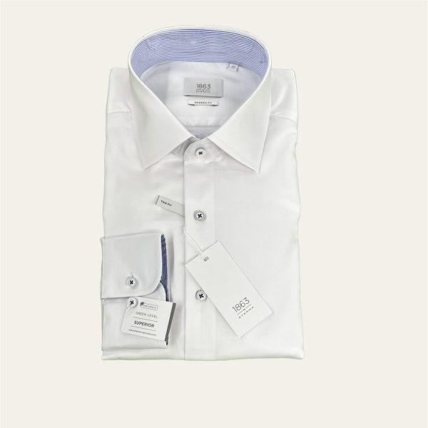 Eterna 2 Ply Shirt - White 8005 - 00