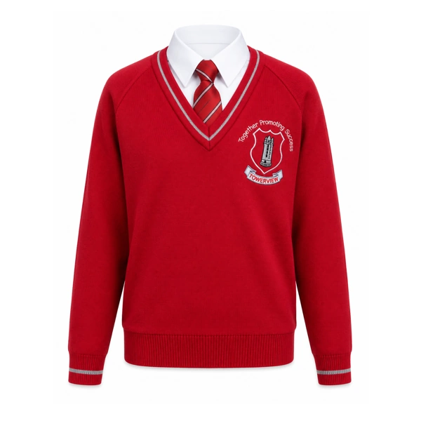 Towerview V Neck Sweater by Charles Kirk