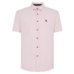 Remus Uomo Seville SS Casual Shirt - Pink - 13600 - 61