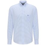 Fynch Hatton Oxford Check Shirt - Blue / Wht - 1000 5500 5520