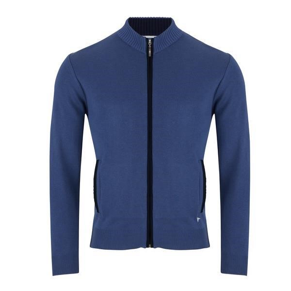 Drifter Full Zip Sweater - Blue - 55323-262