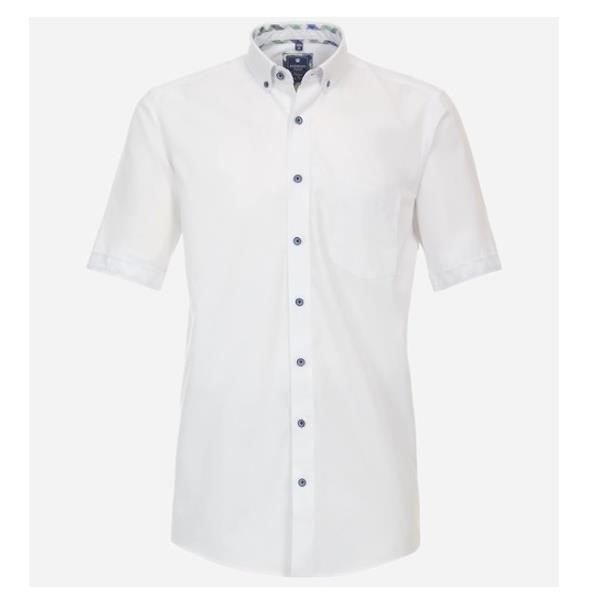 Redmond Regular Fit SS Shirt - White - 231070999-0