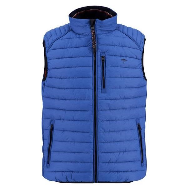 Fynch Hatton Sporty Quilted Waistcoat - Bright Ocean - 1313 2601 600 