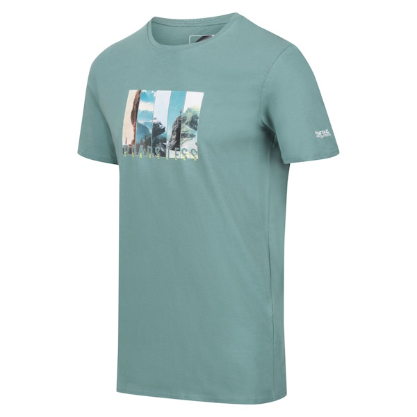 Regatta Breezed III Graphic T-Shirt - Ivy Moss - RMT273