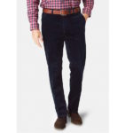 Brook Taverner Ellroy Navy Cord Trousers - 8689e