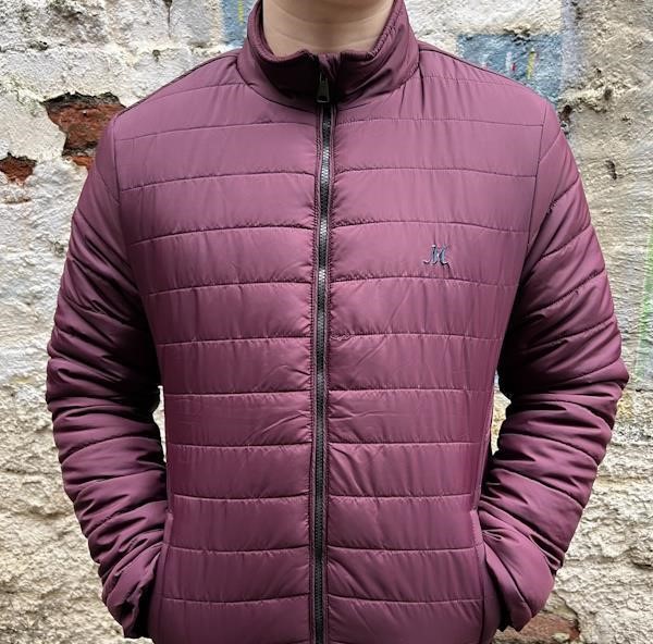 Mineral Climate Padded Bubble Jacket - Burgundy