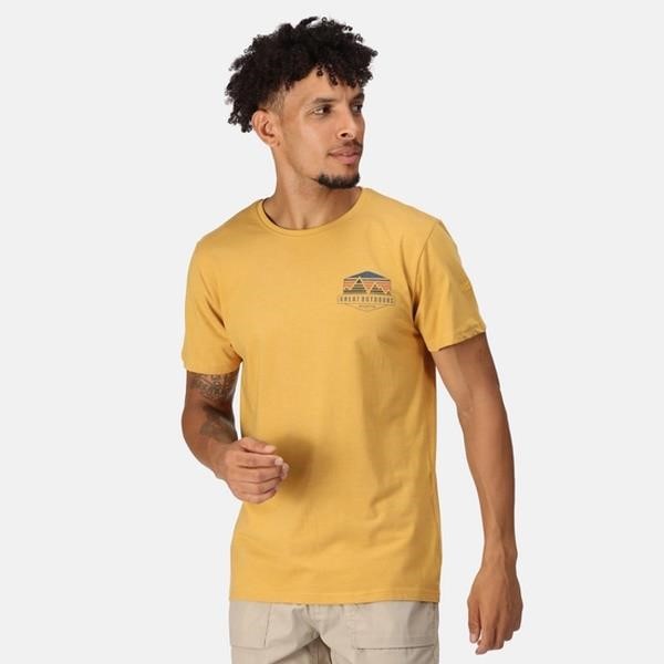 Regatta Cline Gold Straw T-shirt