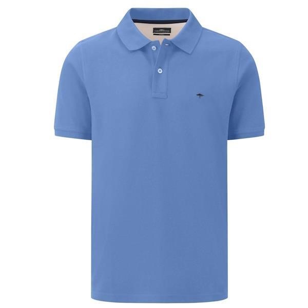 Fynch Hatton Basic Polo Shirt - Crystal Blue - 1700/604