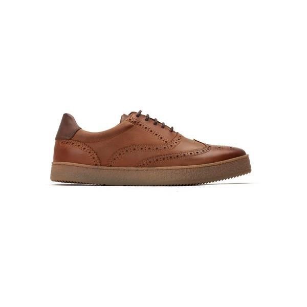 Base London Christo Pull-Up Sneakers Tan