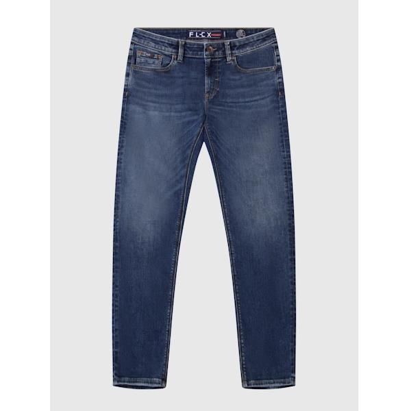 Mish Mash - 1984 Tapered Fit Flex Active Mid Wash Jeans