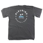 Bleubird Charcoal Original Tee Back Design