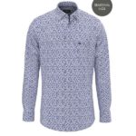 Fynch Hatton Flower Print LS Shirt - 1408 8050 615