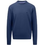 Fynch Hatton O-neck Sweater - Night - 1414 210 680