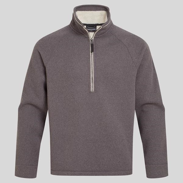 Craghoppers Belton Half Zip Fleece - Dark Iron - CMA1402