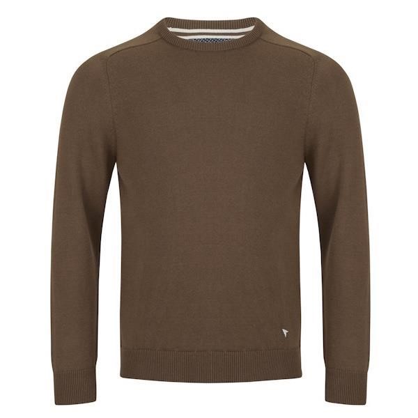 DG's Drifter Brown LS Crew Neck Sweater - 55600-46