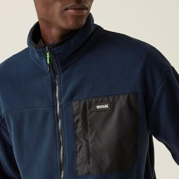 Regatta Frankie Full Zip Borg Fleece - Navy