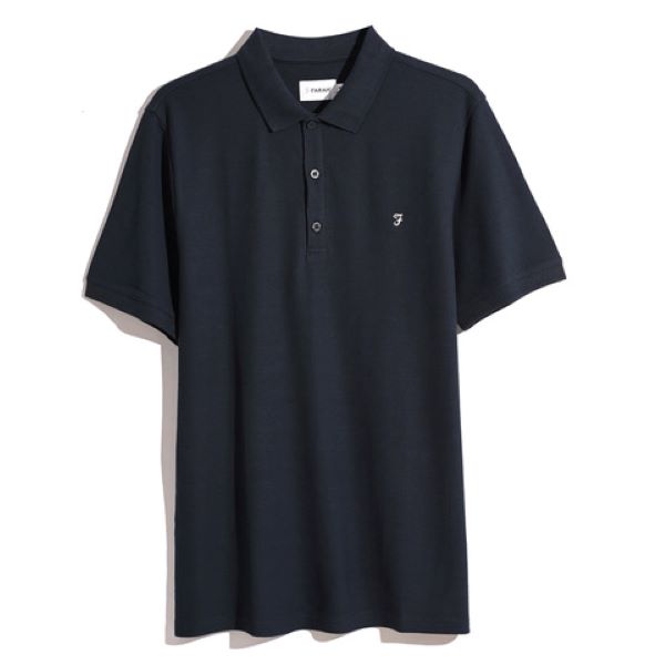 Farah Hudson SS Polo - True Navy - FAKFEO19 412