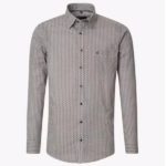 Casa Moda Casual Shirt - Navy/Beige - 444303900 100