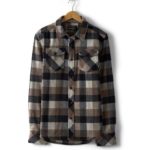 Saltrock Wilfred - Check Flannel Shirt - Brown