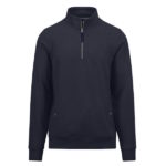 Fynch Hatton 1/4 Zip Sweatshirt - Navy - 1409 1730 685