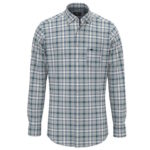 Fynch Hatton Vichy Check Shirt - Cloud Blue - 1409 8020 625