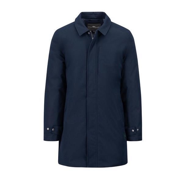 Fynch Hatton Twill Car Coat - Dark Navy - 1409 2528 688