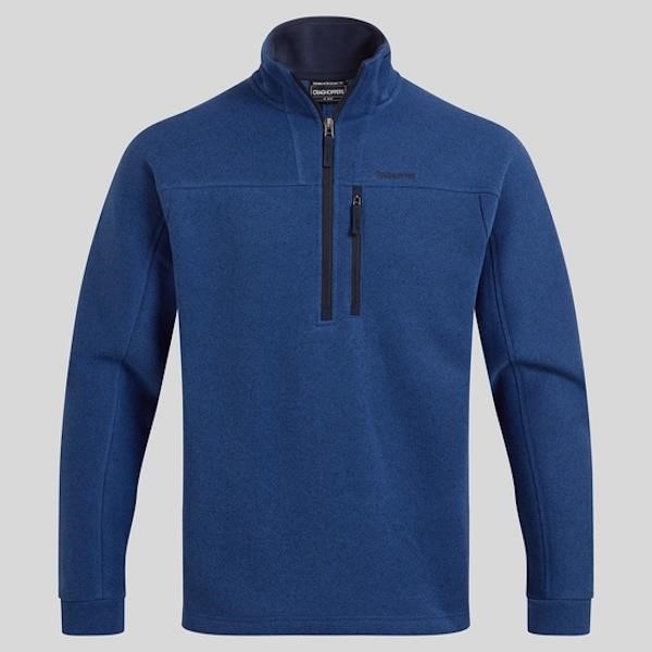 Craghoppers Torney II Half Zip Fleece - Linckia Blue Marl