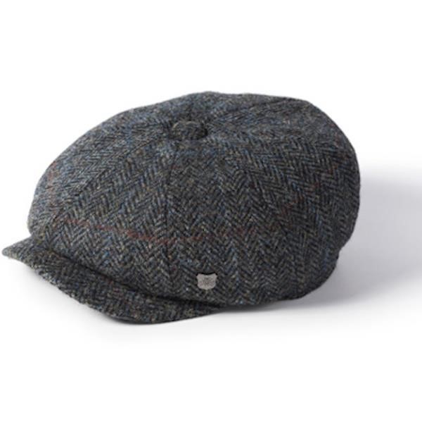 Failsworth Carloway Harris Tweed Bakerboy Cap 2012 - Grey