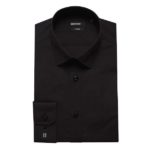 Remus Uomo Black Seville LS Formal Shirt - 18300-00