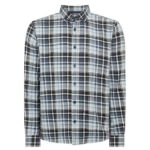 Remus Uomo Seville LS Casual Shirt - 13935 - 25 - Blue Check