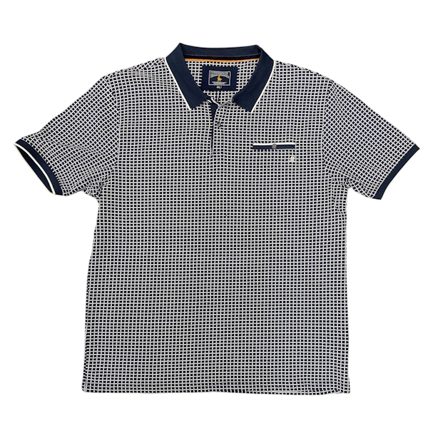 Mineral Merc Polo - Navy / White