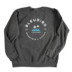 Bleubird Apparel Charcoal Original Crew - back