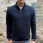 Mineral Toprak Quarter Zip - Navy