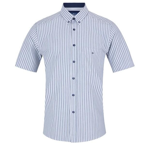 DG's Drifter Dark Blue SS Casual Shirt - 14802 SS 18