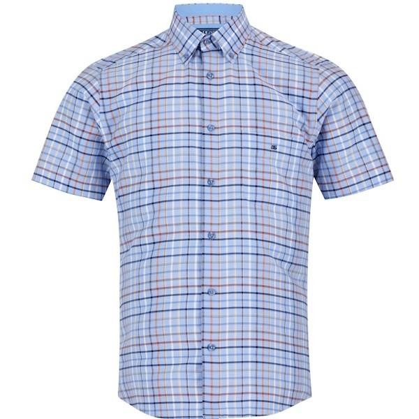 DG's Drifter Sky Blue SS Casual Shirt - 14822 SS 22