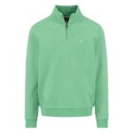 Fynch Hatton Troyer Zip Sweat - Turf Green - 1502 1351 722