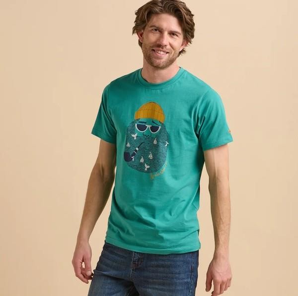 Brakeburn Fisherman Tee - Green