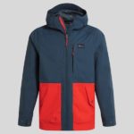 Craghoppers Pandion Waterproof Jacket - Blue Stone / Pimento Red - CMW 830