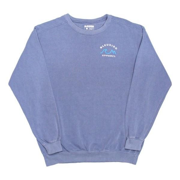 Bleubird Horizon Crew Sweater - Sky