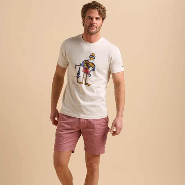 Brakeburn Seagull Tee - Ecru