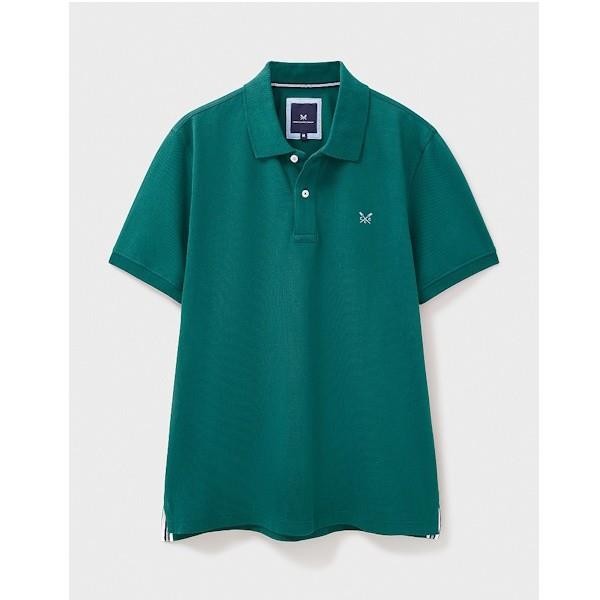 Crew Clothing Classic Pique Polo - Teal Green - MWE002 PK