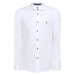 13600 -01 White Oxford Long Sleeve