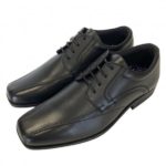 Tramline Laced Black Shoe 6463/6465