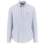 Fynch Hatton Combi Print LS Shirt - Fern - 1514 5740 734