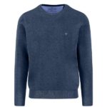 Fynch Hatton O-neck Sweater - Night - 1514 210 680