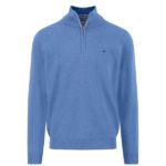 Fynch Hatton Troyer Zip - Crystal Blue - 1514 215 604