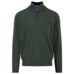 Fynch Hatton Troyer Zip - Dark Ivy - 1514 215 737