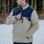Bleubird Polar Full Zip Fleece - Beige